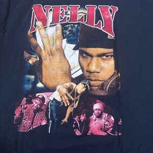 Nelly Country Grammar Y2K bootleg rap tee